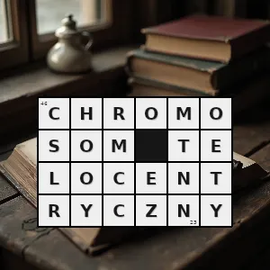 Hasło krzyżówkowe chromosom w którym centromer położony jest na końcu chromosomu dlatego posiada tylko jedną parę ramion długich - chromosom telocentryczny – rozwiązanie, synonimy, podpowiedzi i definicje krzyżówkowe